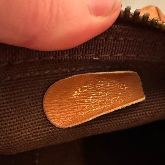 GUCCI Vintage 70's GG Boston Bag in Orange Stripe Brown Canvas Doctor Bag - Picture 13 of 16